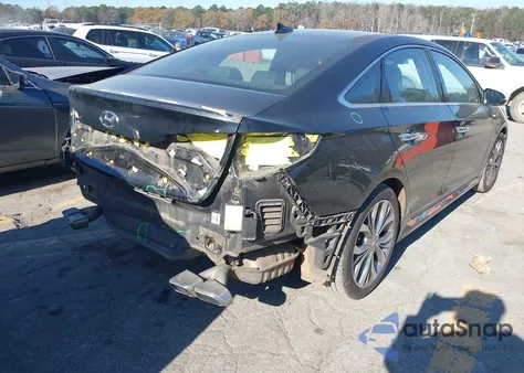 2017 Hyundai Sonata Limited 2.0T from USA, damaged, VIN 5NPE34AB8HH496409